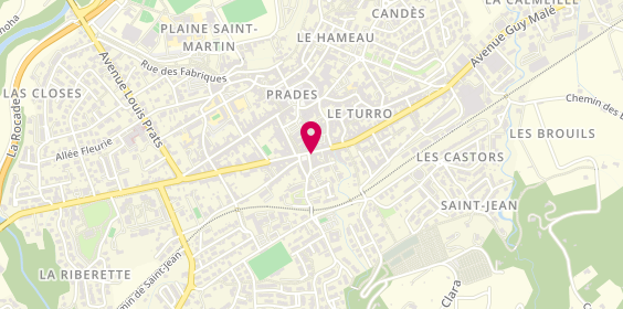 Plan de A Fleur de Peau, 137 avenue du Général de Gaulle, 66500 Prades