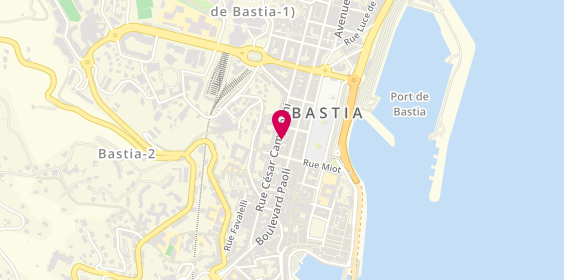 Plan de Casanera, 20 Rue César Campinchi, 20200 Bastia