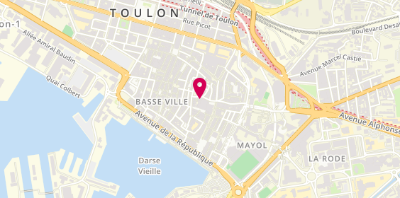 Plan de Naya, 9 Rue Jean Aicard, 83000 Toulon