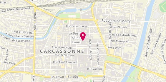 Plan de Sephora, 18 Rue Georges Clemenceau, 11000 Carcassonne