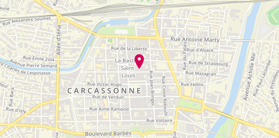 Plan de Parfumerie Véronique, 24 Rue Georges Clemenceau, 11000 Carcassonne