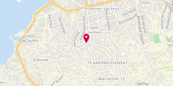 Plan de Esthétique Parfumerie Michèle, 234 Rue d'Endoume, 13007 Marseille