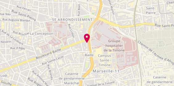 Plan de April, 270 Boulevard Baille, 13005 Marseille