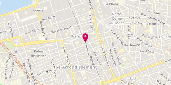 Plan de Deesse Cosmetics, 121 Rue Rome, 13006 Marseille