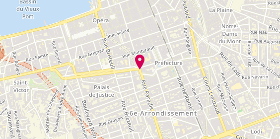Plan de Marionnaud - Parfumerie & Institut, 85 Rue Paradis, 13006 Marseille