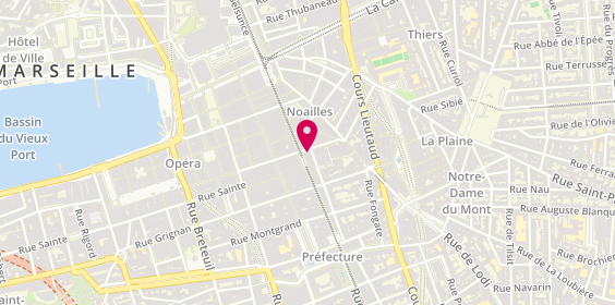 Plan de Cheapshop, 2 Rue Jean-Pierre-Moustier, 13001 Marseille