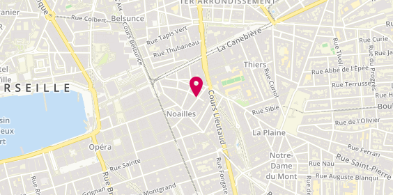 Plan de Grace Coiffure, 40 Rue du Musée, 13001 Marseille