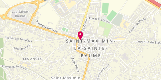 Plan de SAS Meline, 2 Rue Général de Gaulle, 83470 Saint-Maximin-la-Sainte-Baume