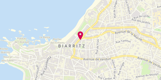 Plan de La Parfumerie Autrement, 46 avenue Edouard Vii, 64200 Biarritz
