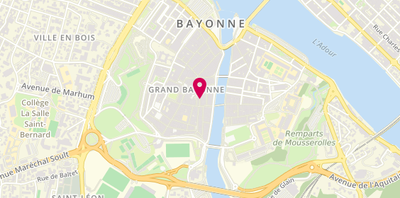 Plan de Parfums et Senteurs du Pays Basque Bayonne, 4 Rue de la Salie, 64100 Bayonne