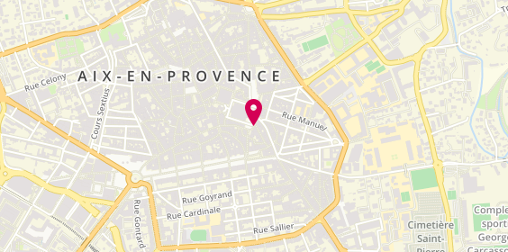 Plan de Erba Santa, 20 Place Verdun, 13100 Aix-en-Provence