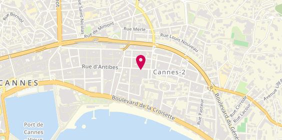 Plan de Séphora, le Jardin Florian
94 Rue d'Antibes 90, 06400 Cannes