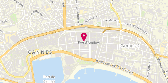 Plan de Acqua Dell'Elba, 41 Rue d'Antibes, 06400 Cannes