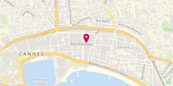 Plan de Parfumerie Trupheme, 59 Rue d'Antibes, 06400 Cannes
