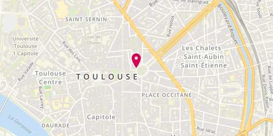 Plan de Nocibe, Place Pdt Thomas Woodrow Wilson, 31000 Toulouse