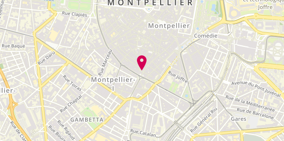 Plan de Nocibé, 70 Grand Rue Jean Moulin, 34000 Montpellier