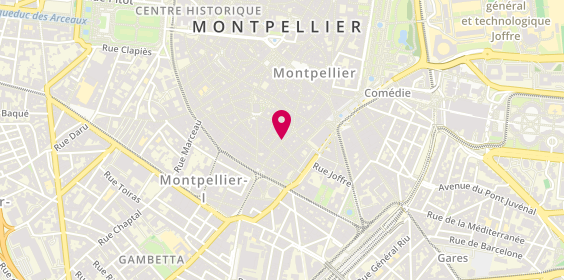 Plan de Marionnaud-Parfumerie, 42 Grand Rue Jean Moulin, 34000 Montpellier