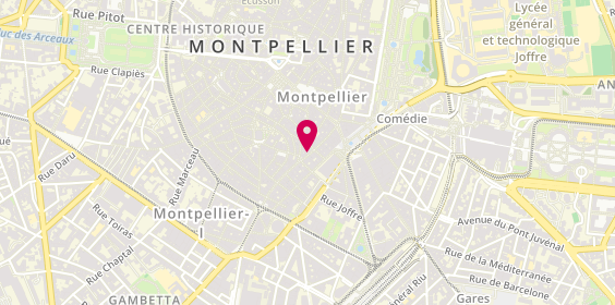 Plan de L'Occitane, 26 Grand Rue Jean Moulin, 34000 Montpellier