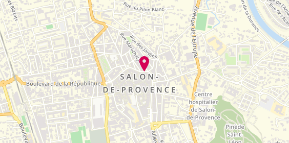 Plan de Centre de Beaute Yves Rocher, 67-79
67 Cours Victor Hugo, 13300 Salon-de-Provence