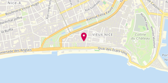 Plan de La Compagnie de Provence, 7 Rue Saint-François de Paule, 06300 Nice