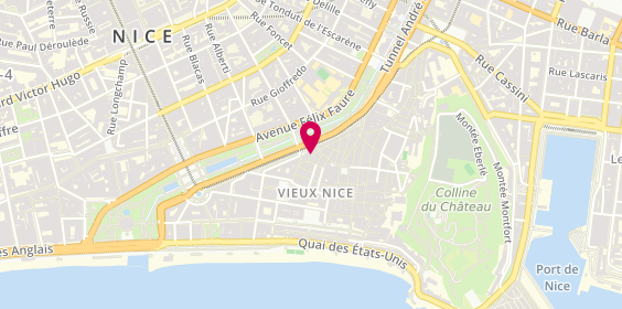 Plan de Terres-Dorées Parfum, 3 Rue du Marché, 06300 Nice