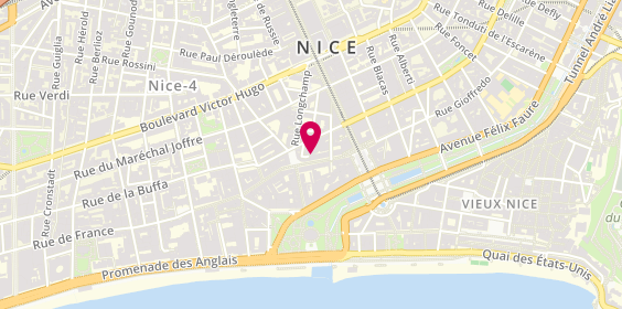 Plan de L'Occitane, 8 Rue Masséna, 06000 Nice