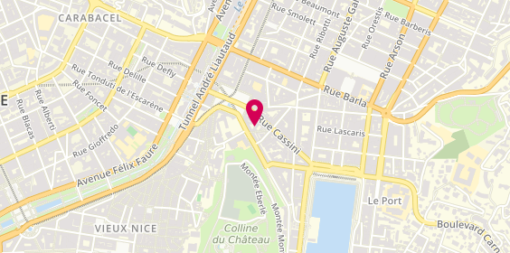 Plan de JUMALEE Ateliers Création de Parfum personnalisé à Nice, 10 Rue Cassini, 06300 Nice