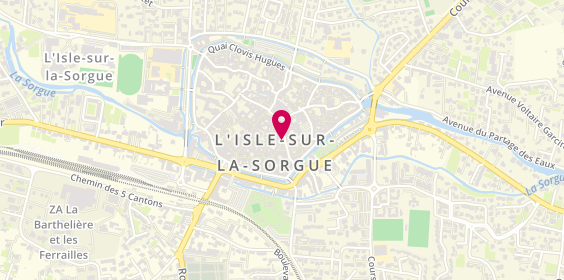 Plan de La Maison du Savon de Marseille, 22 Rue de la République, 84800 L'Isle-sur-la-Sorgue