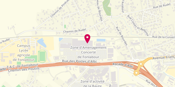 Plan de Sephora, Centre Commercial Leclerc
Rue des Portes d'Albi, 81000 Albi