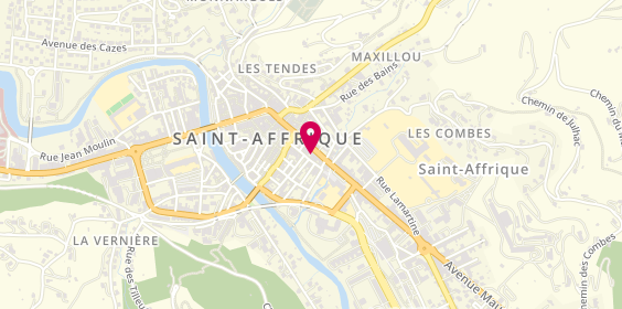 Plan de Parfumerie Charme, 30 Boulevard de la République, 12400 Saint-Affrique