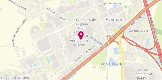 Plan de Marionnaud-Parfumerie, 533 Avenue Louis Braille C.cial Avignon Nord, 84130 Le Pontet