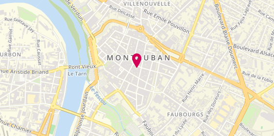 Plan de Ô Savon, 10 Rue Jules Michelet, 82000 Montauban