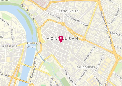Plan de Marionnaud Paris, 6 Rue Jules Michelet, 82000 Montauban