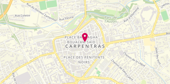 Plan de Parfumerie Mireille, 85 Rue des Halles, 84200 Carpentras