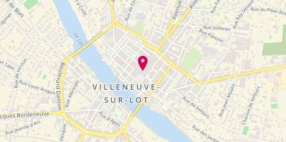 Plan de Yves Rocher, 6 Rue de Paris, 47300 Villeneuve-sur-Lot