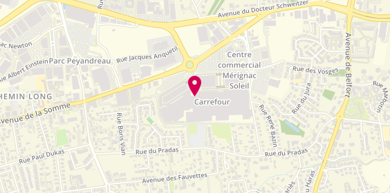 Plan de Sabon, Centre Commercial Mérignac Soleil
17 avenue de la Somme, 33700 Mérignac