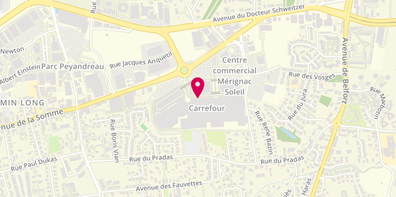 Plan de Nocibé, Centre Commercial Merignac Soleil
17 avenue de la Somme, 33700 Mérignac