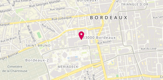 Plan de Marionnaud - Parfumerie, 57 Rue du Château d'Eau C.cial Meriadeck, 33000 Bordeaux
