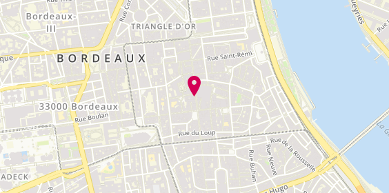 Plan de Centre de Beaute Yves Rocher, 71 Rue Sainte-Catherine, 33000 Bordeaux