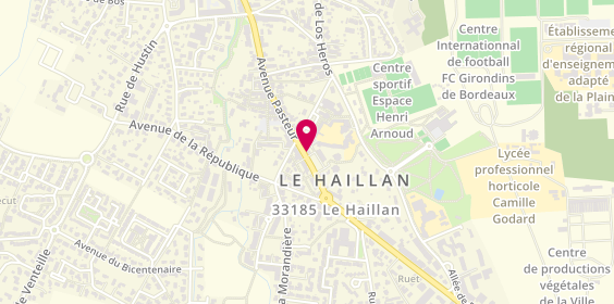 Plan de CHARTROU Catherine, 230 Avenue Pasteur, 33185 Le Haillan