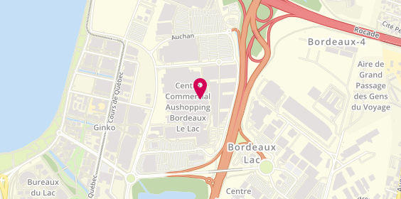 Plan de Centre de Beaute Yves Rocher, Boulevard Aliénor d'Aquitaine, 33300 Bordeaux