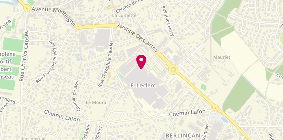 Plan de Nocibé, Centre Commercial Leclerc
34 avenue René Descartes, 33160 Saint-Médard-en-Jalles