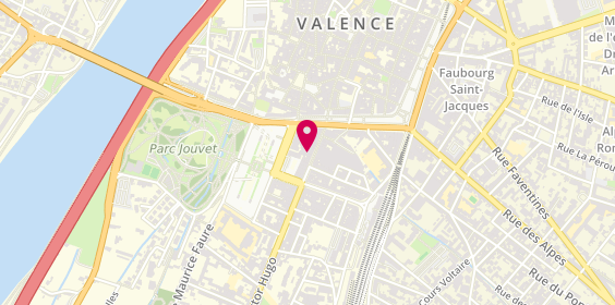 Plan de Marionnaud - Parfumerie & Institut, 18 avenue Victor Hugo, 26000 Valence