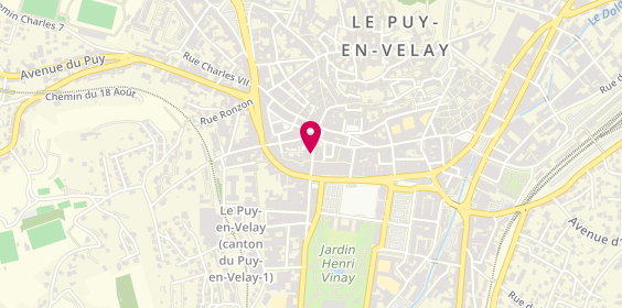 Plan de April, 24 Rue Saint-Gilles, 43000 Le Puy-en-Velay