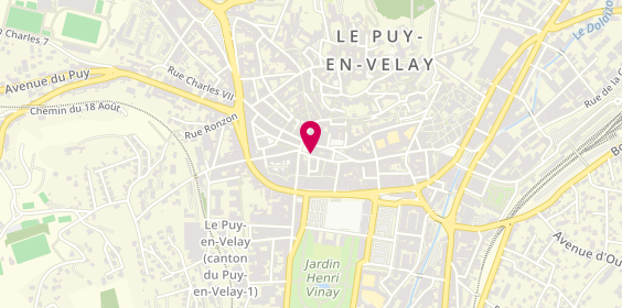 Plan de Marionnaud - Parfumerie & Institut, 1 place du Plot, 43000 Le Puy-en-Velay