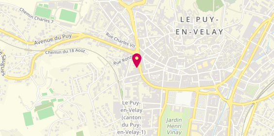 Plan de Theraplante 43, 43 Boulevard Saint Louis, 43000 Le Puy-en-Velay