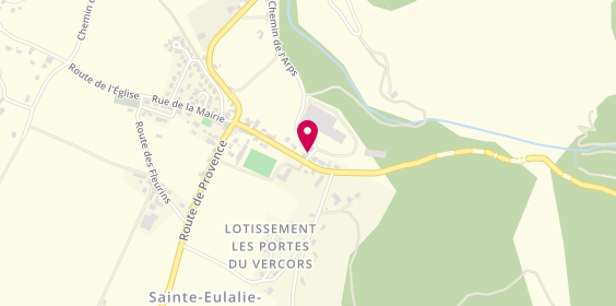 Plan de Blouzat Anne Marie, 15 Chemin Arps, 26190 Sainte-Eulalie-en-Royans