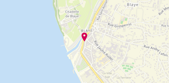 Plan de La Savonnerie, 6 Bis Cr du Port, 33390 Blaye