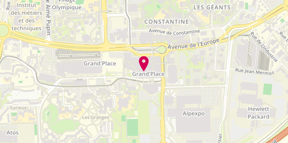 Plan de Yves Rocher, 55 Grand Place, 38100 Grenoble