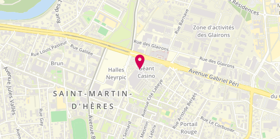 Plan de Marionnaud - Parfumerie & Institut, 76 Avenue Gabriel Péri C.cial Geant Casino, 38400 Saint-Martin-d'Hères
